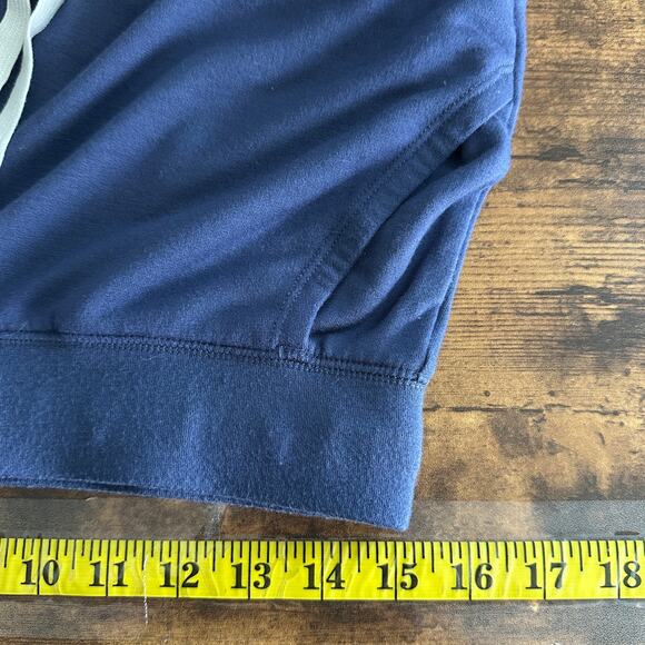 J Crew Fleece Joggers Small Blue Cloud Soft Loungewear Athleisure Preppy  EUC - Picture 3 of 10